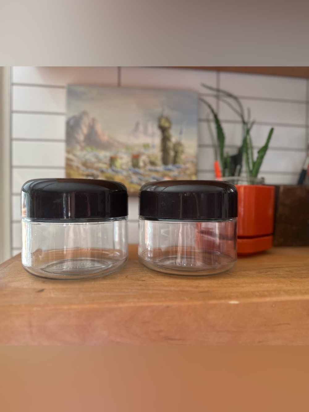 Vintage Heller Design Inc. Glass Canister Set